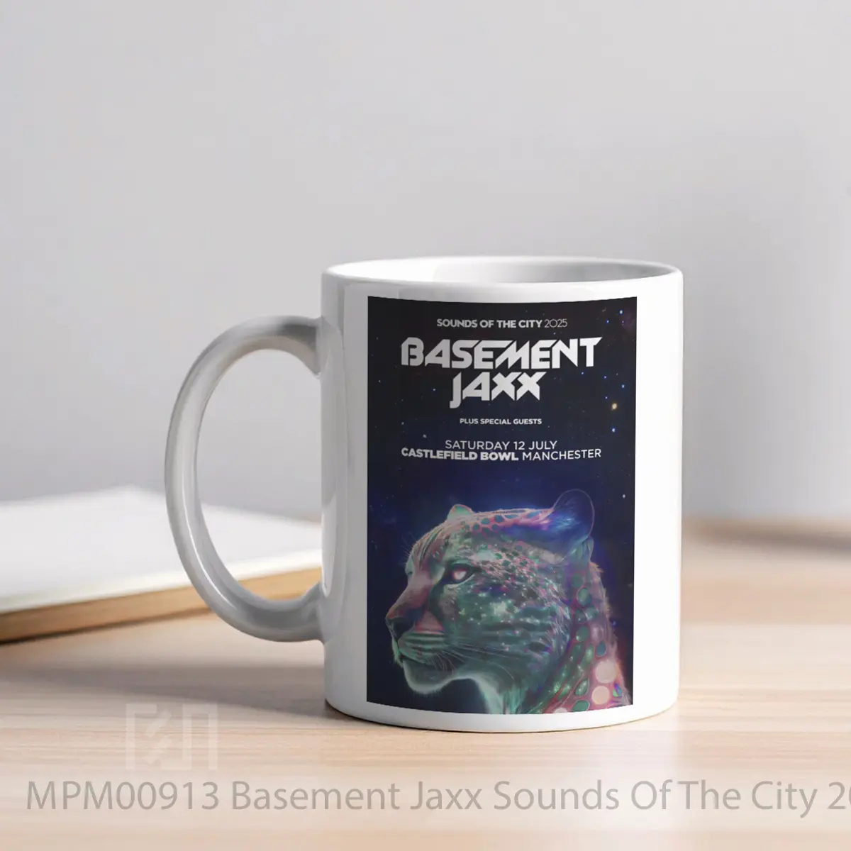 Mug Basement Jaxx Sounds Of The City 2025 Manchester MPM00913 - All-side / Desain