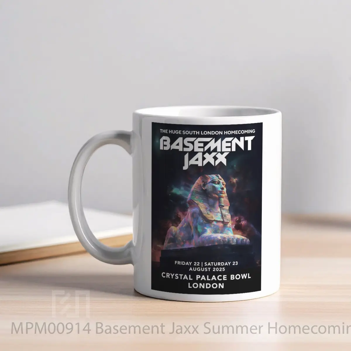 Mug Basement Jaxx Summer Homecoming Show 2025 London MPM00914 - All-side / Desain