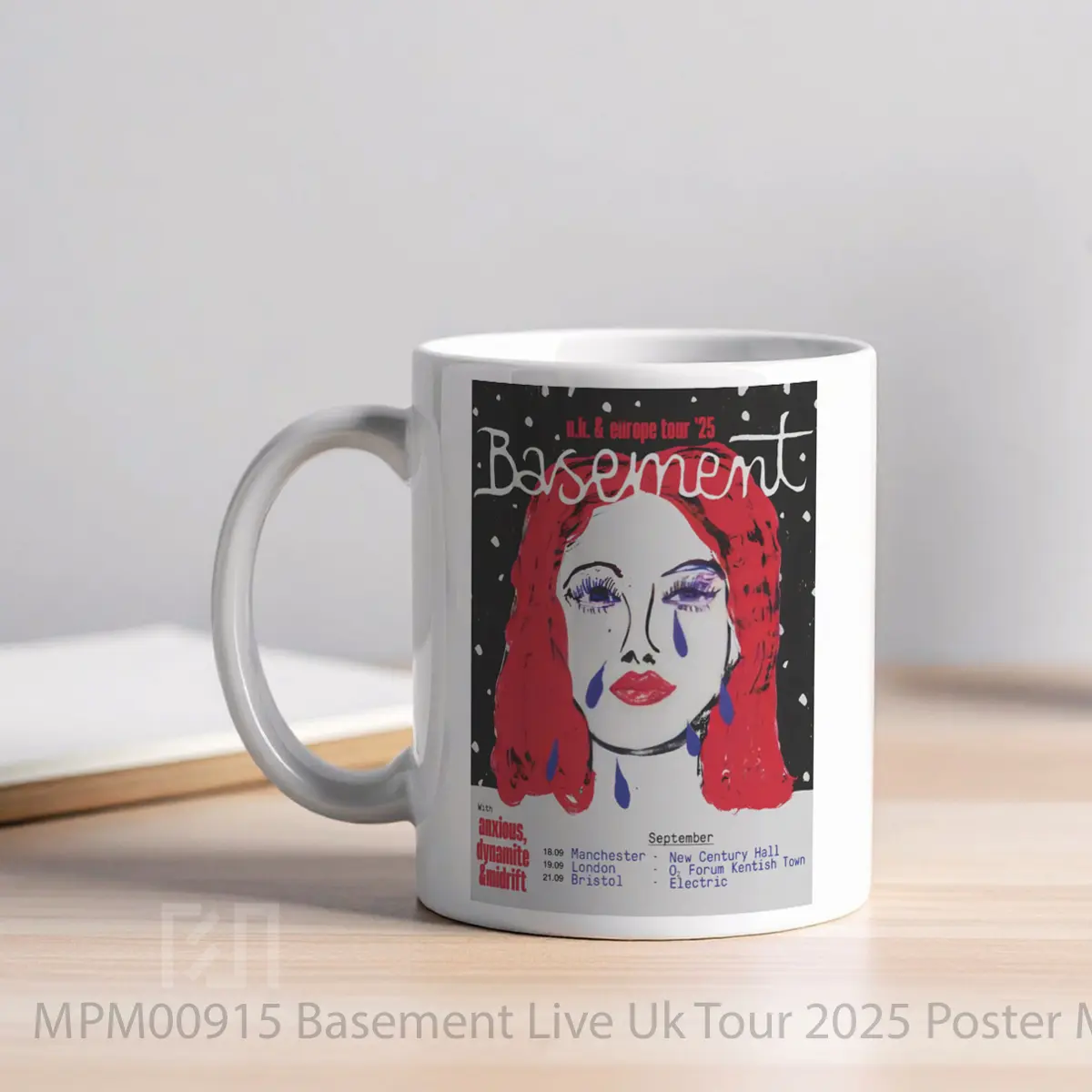 Mug Basement Live Uk Tour 2025 MPM00915 - All-side / Desain