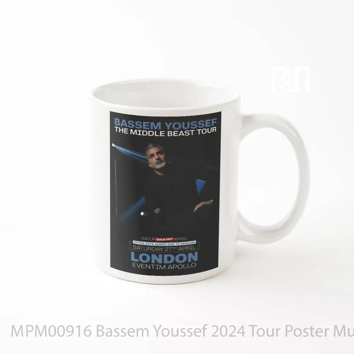 Mug Bassem Youssef 2024 Tour MPM00916