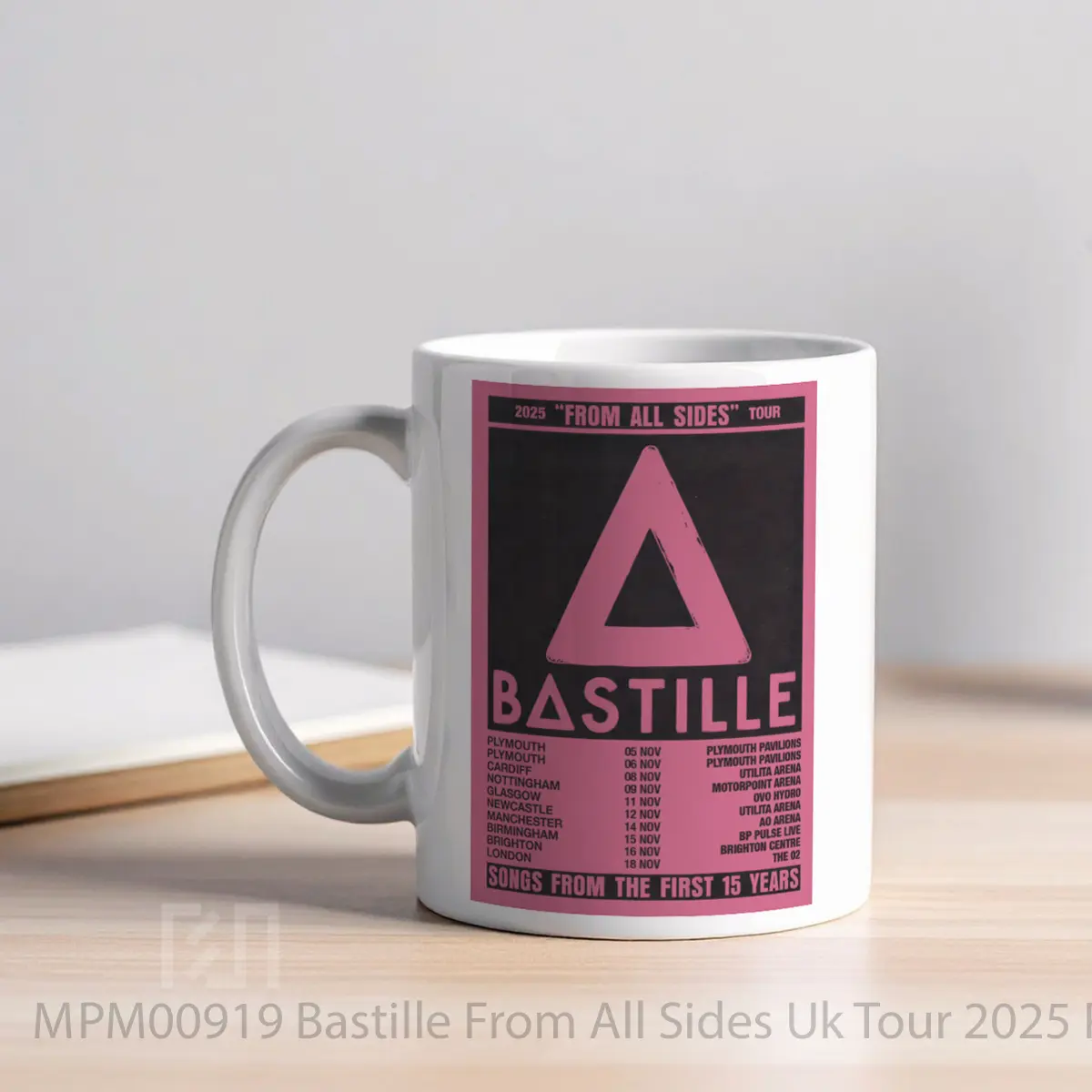 Mug Bastille From All Sides Uk Tour 2025 MPM00919 - All-side / Desain