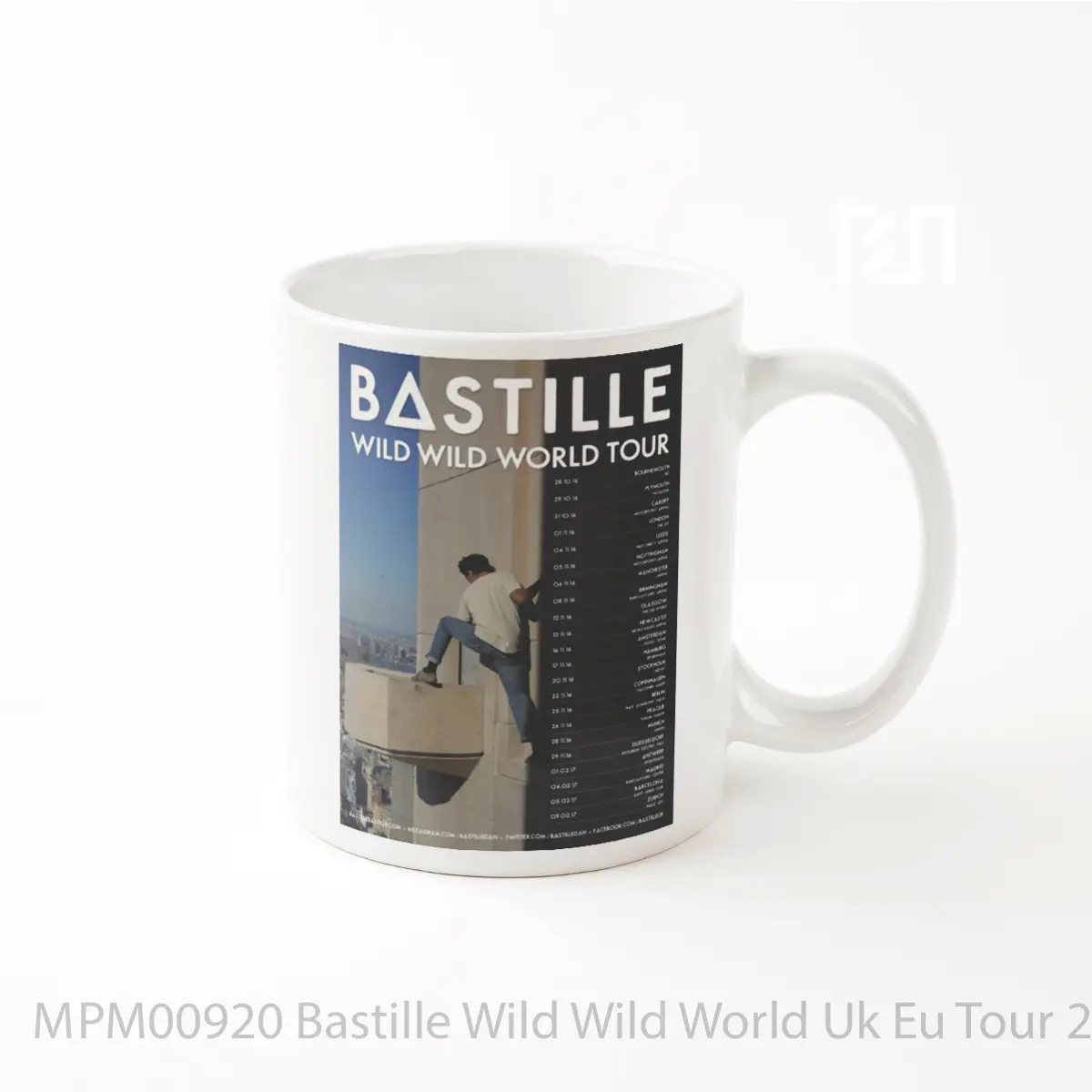 Mug Bastille Wild Wild World Uk Eu Tour 2016 MPM00920