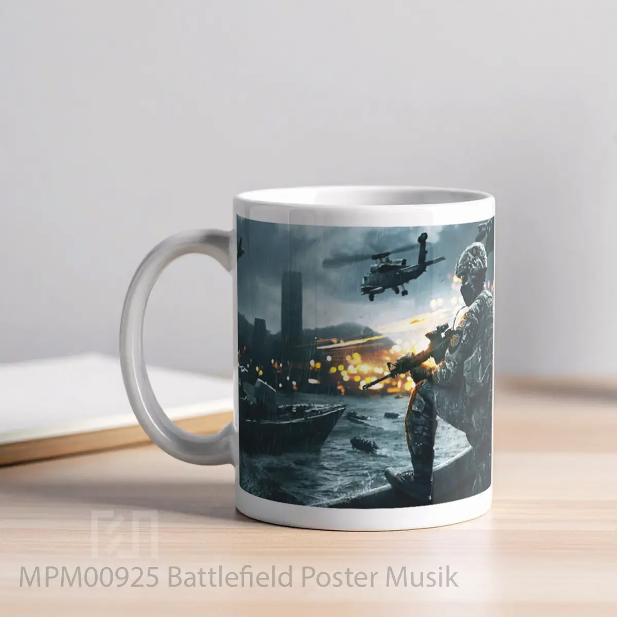Mug Battlefield Poster MPM00925 - All-side / Desain