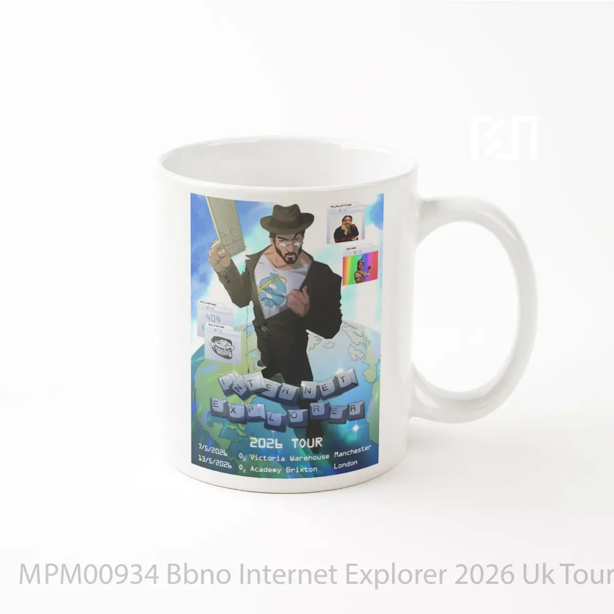 Mug Bbno Internet Explorer 2026 Uk Tour 1 MPM00934