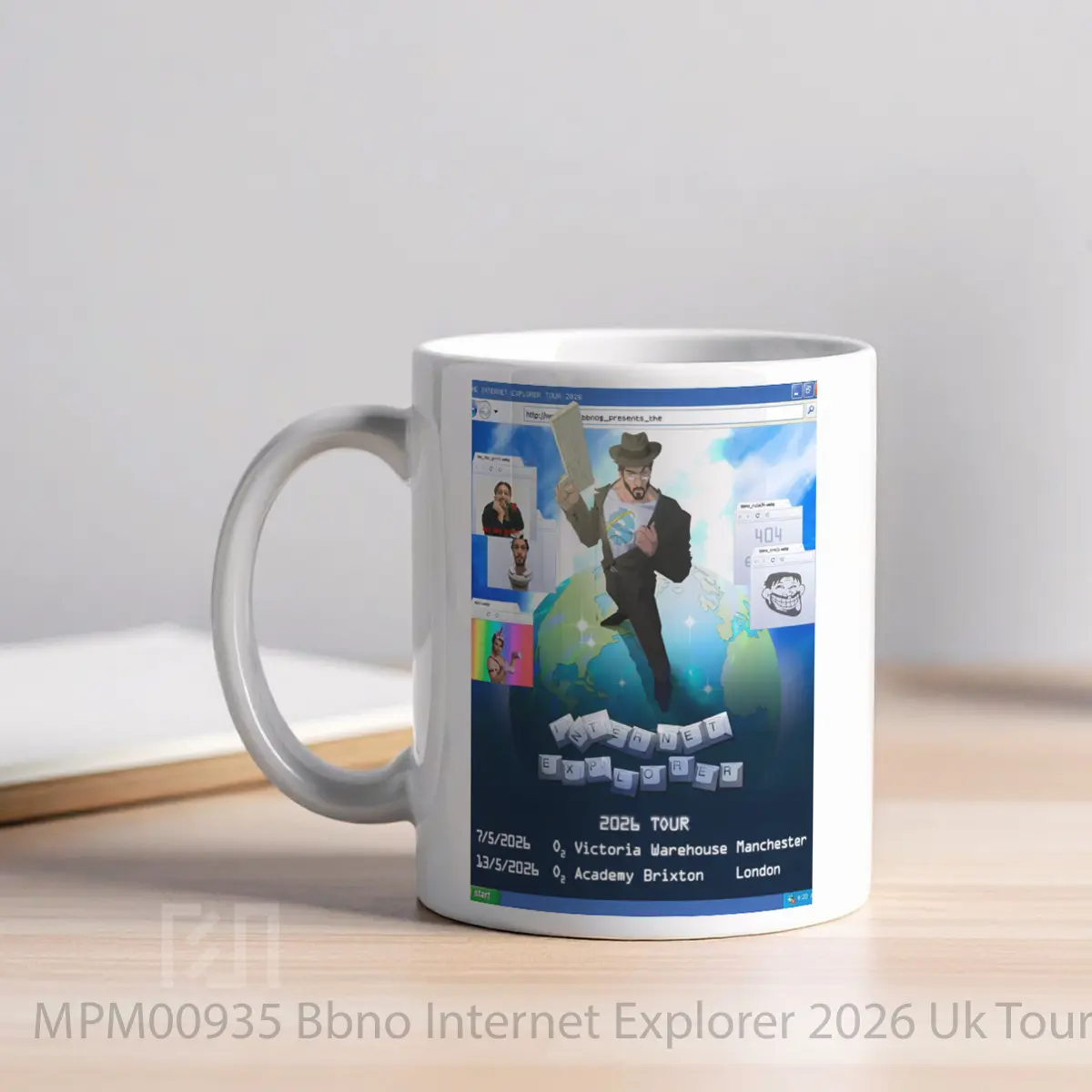 Mug Bbno Internet Explorer 2026 Uk Tour MPM00935 - All-side / Desain