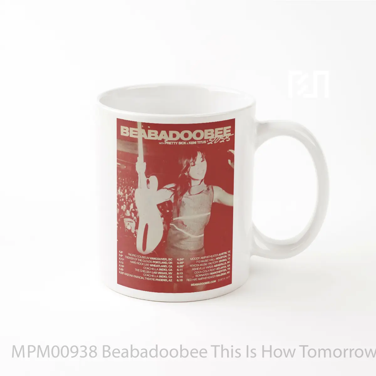 Mug Beabadoobee This Is How Tomorrow Moves Tour 2025 MPM00938