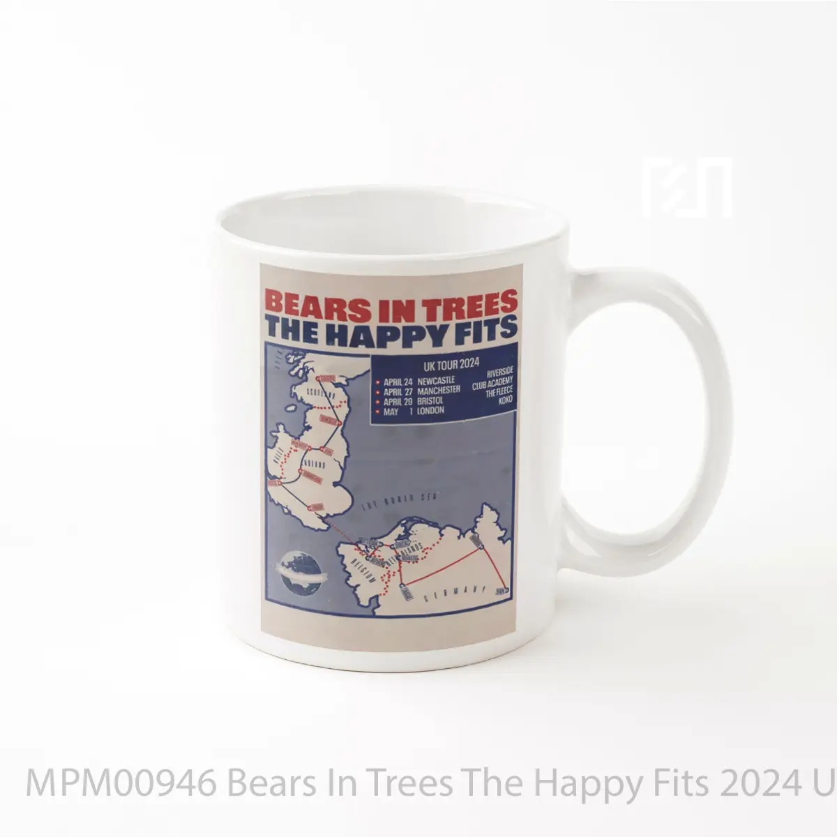 Mug Bears In Trees The Happy Fits 2024 Uk Tour MPM00946