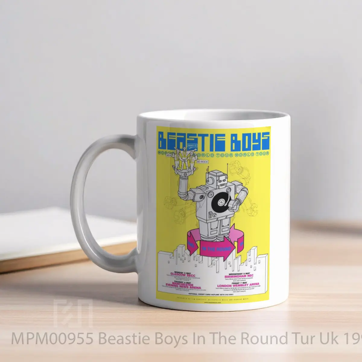 Mug Beastie Boys In The Round Tur Uk 1999 MPM00955 - All-side / Desain