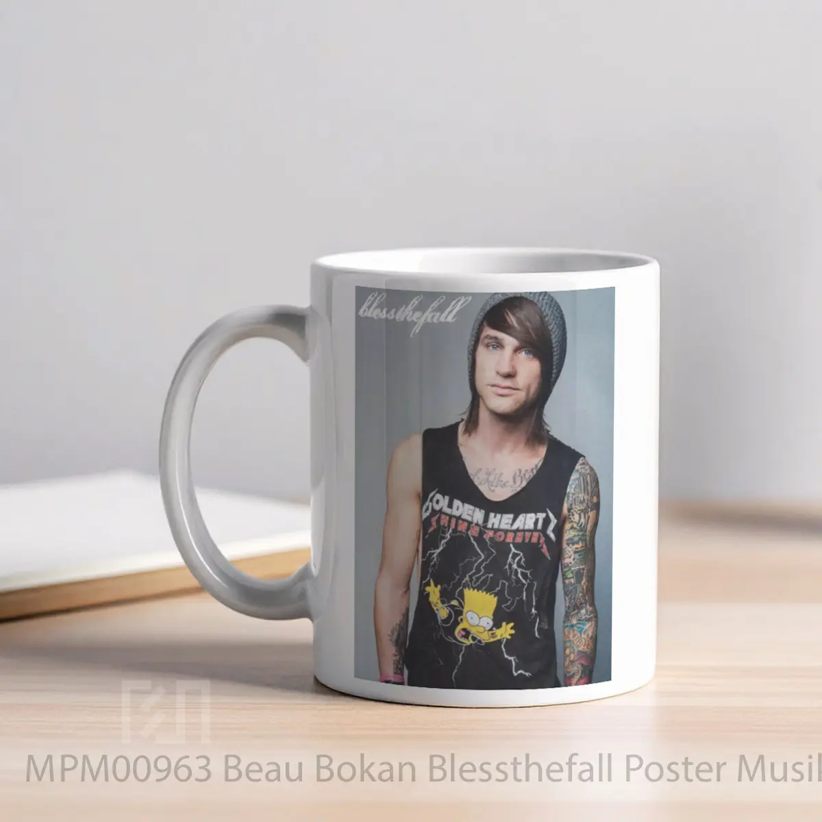 Mug Beau Bokan Blessthefall MPM00963 - All-side / Desain