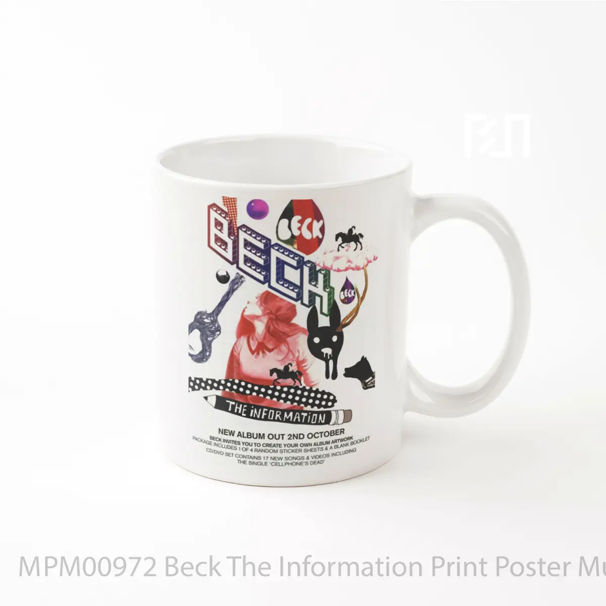 Mug Beck The Information Print MPM00972