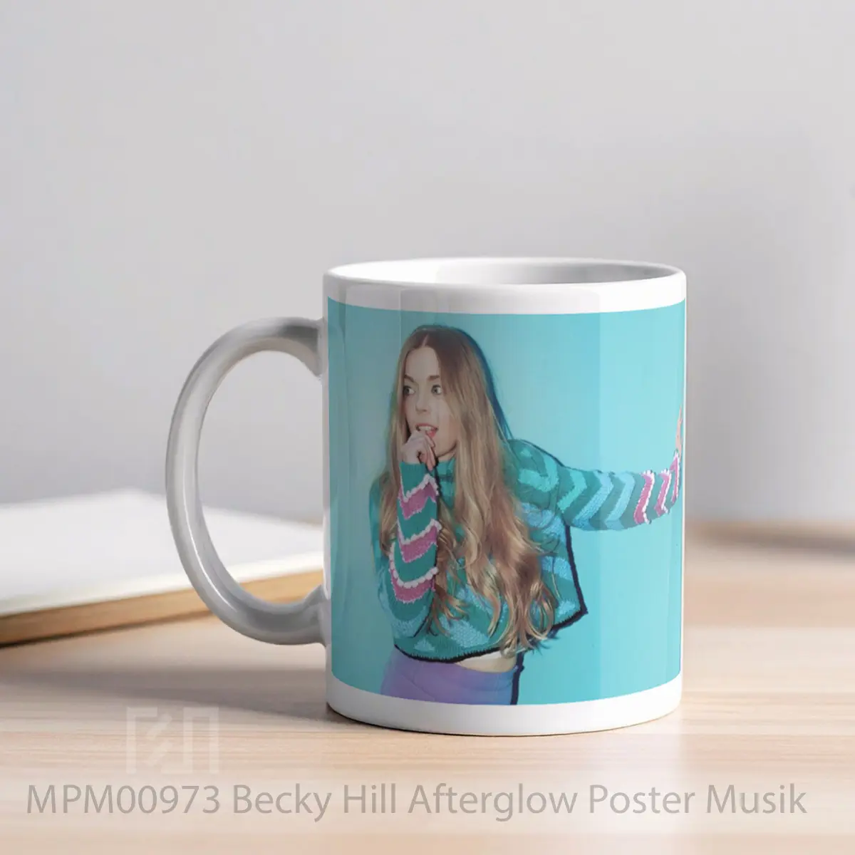 Mug Becky Hill Afterglow MPM00973 - All-side / Desain