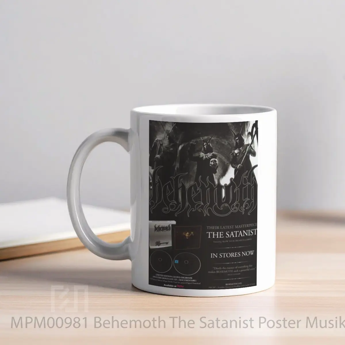 Mug Behemoth The Satanist MPM00981 - All-side / Desain