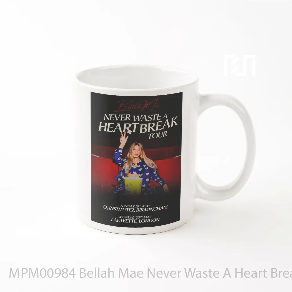 Mug Bellah Mae Never Waste A Heart Break Uk Tour Poste MPM00984