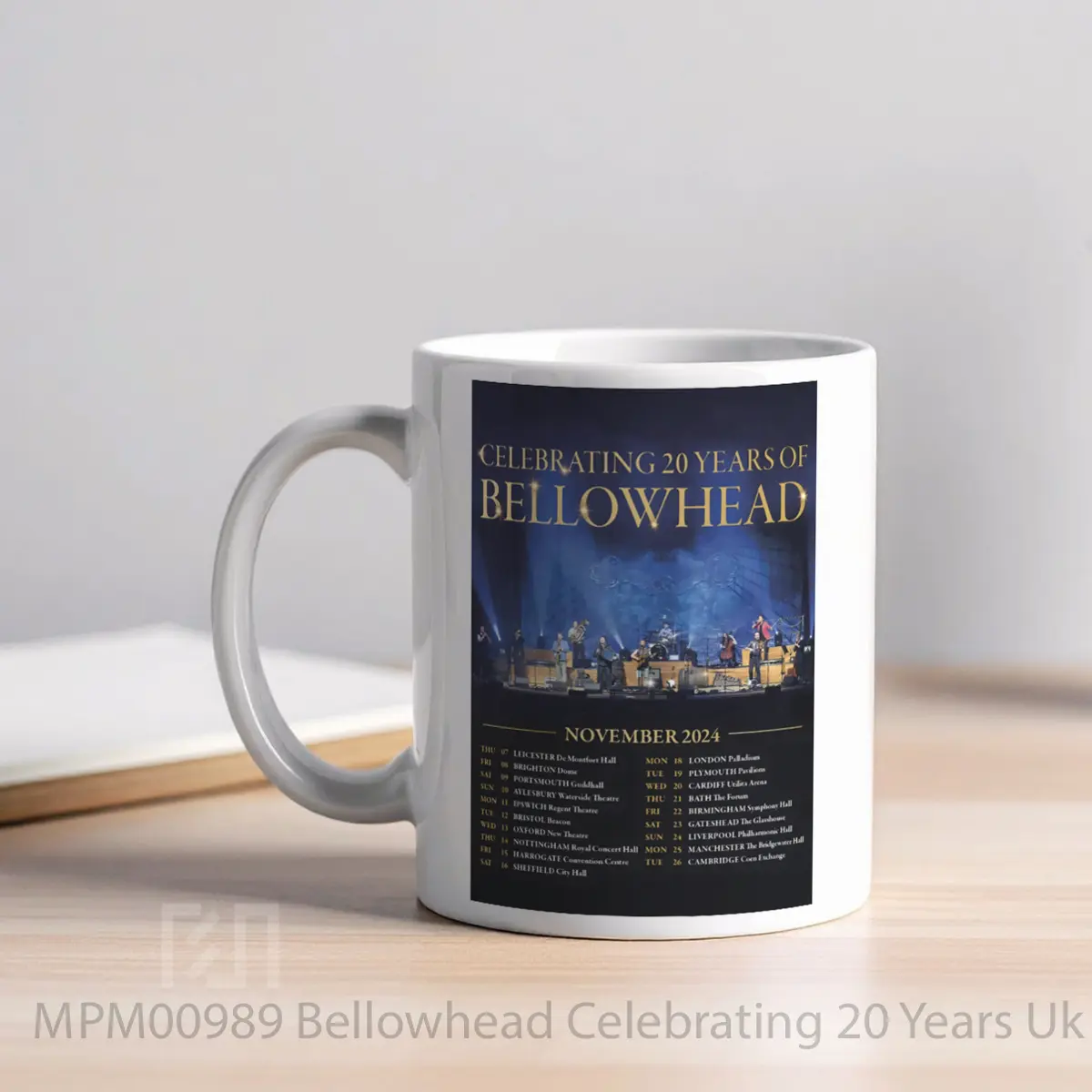 Mug Bellowhead Celebrating 20 Years Uk Tour 2024 MPM00989 - All-side / Desain