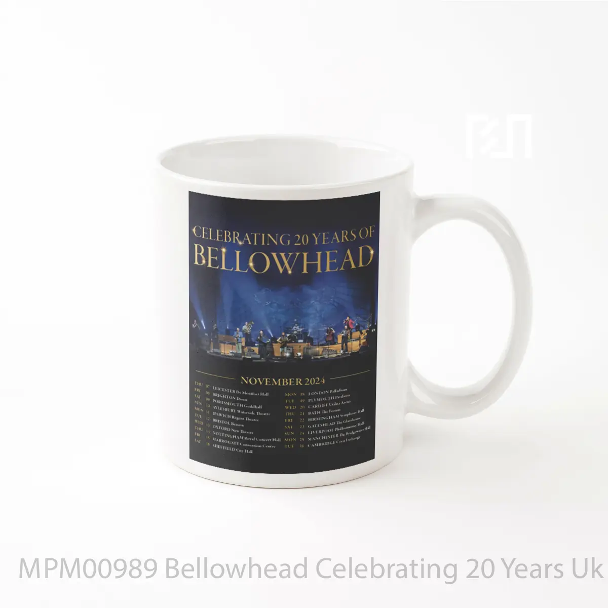 Mug Bellowhead Celebrating 20 Years Uk Tour 2024 MPM00989