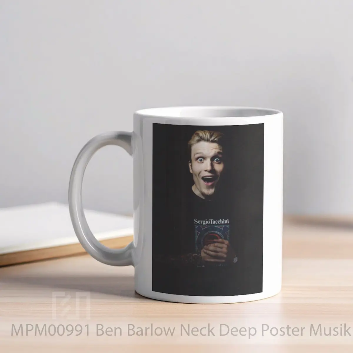 Mug Ben Barlow Neck Deep MPM00991 - All-side / Desain