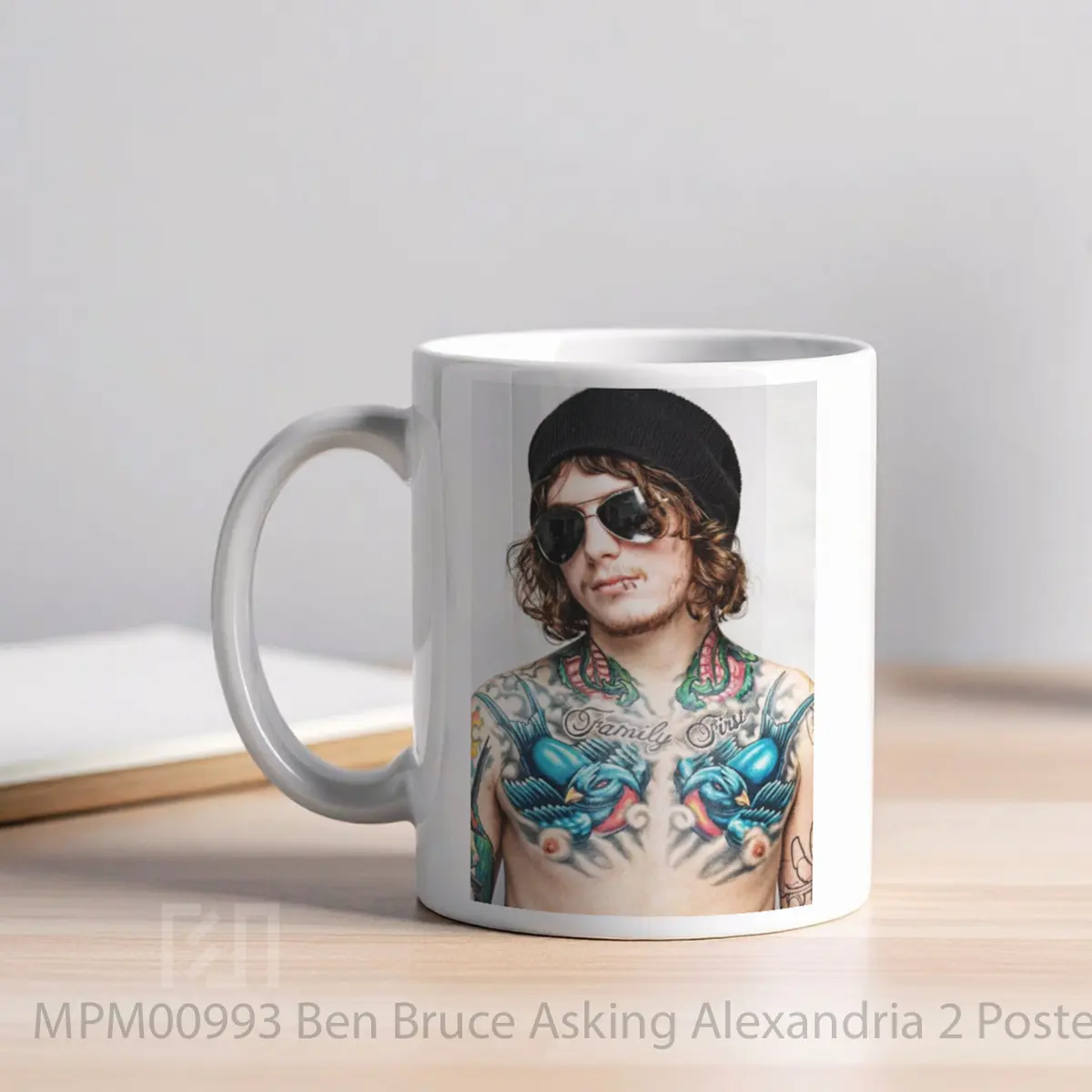 Mug Ben Bruce Asking Alexandria 2 MPM00993 - All-side / Desain
