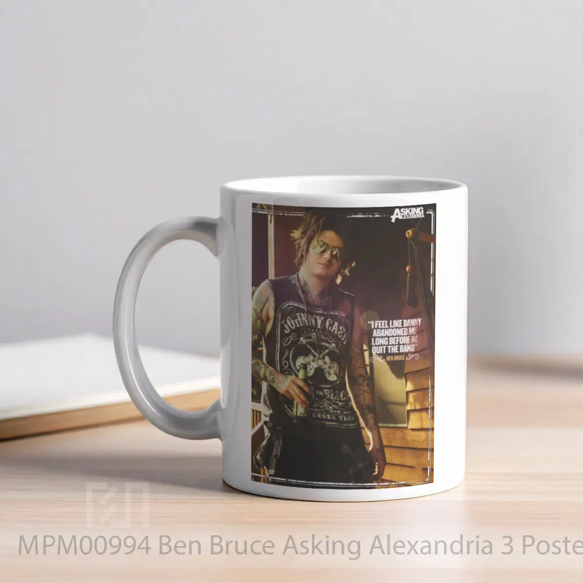 Mug Ben Bruce Asking Alexandria 3 MPM00994 - All-side / Desain