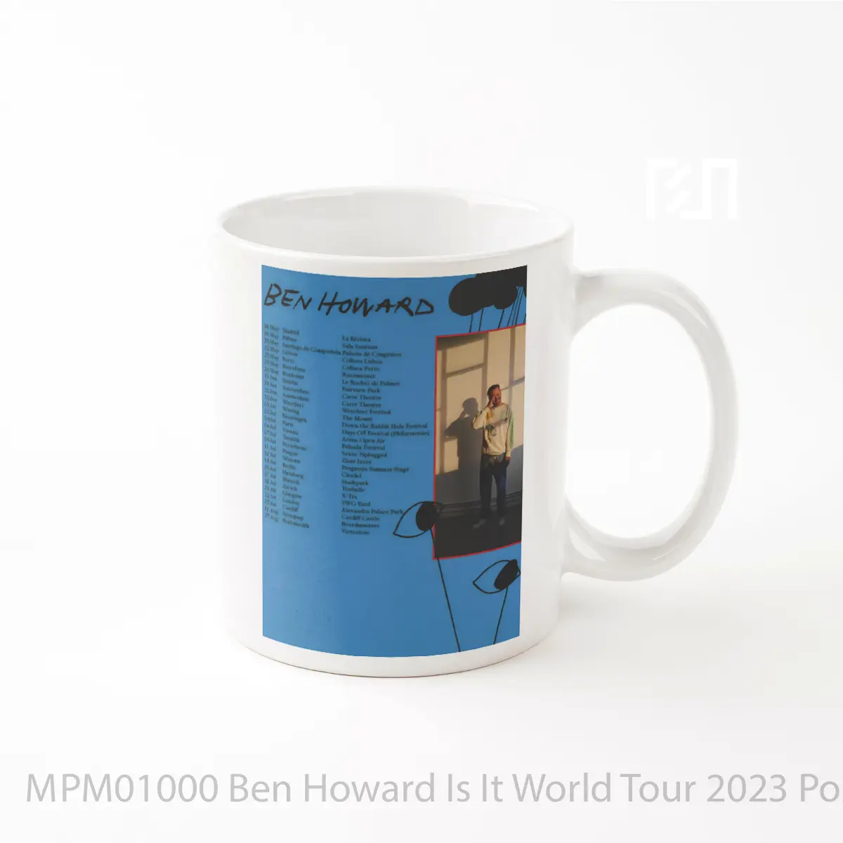 Mug Ben Howard Is It World Tour 2023 MPM01000