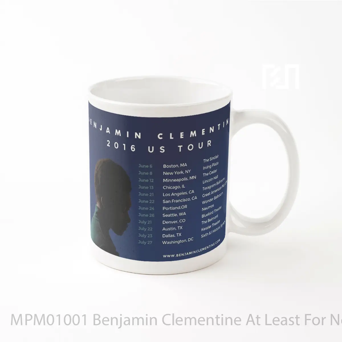 Mug Benjamin Clementine At Least For Now 2016 Us Tour MPM01001