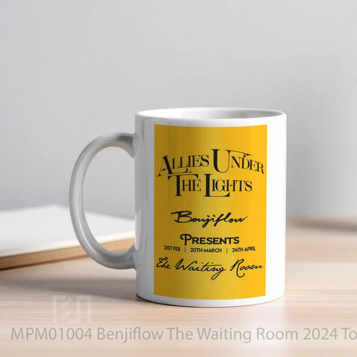 Mug Benjiflow The Waiting Room 2024 Tour MPM01004 - All-side / Desain