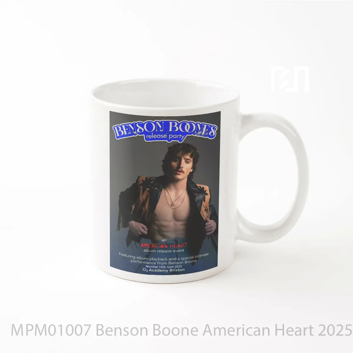 Mug Benson Boone American Heart 2025 Album Release Tou MPM01007