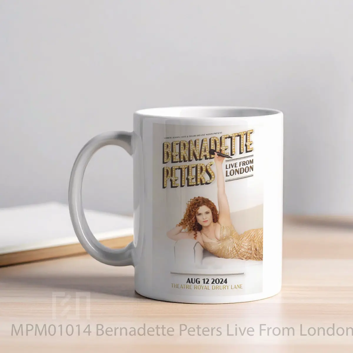 Mug Bernadette Peters Live From London 2024 Tour MPM01014 - All-side / Desain