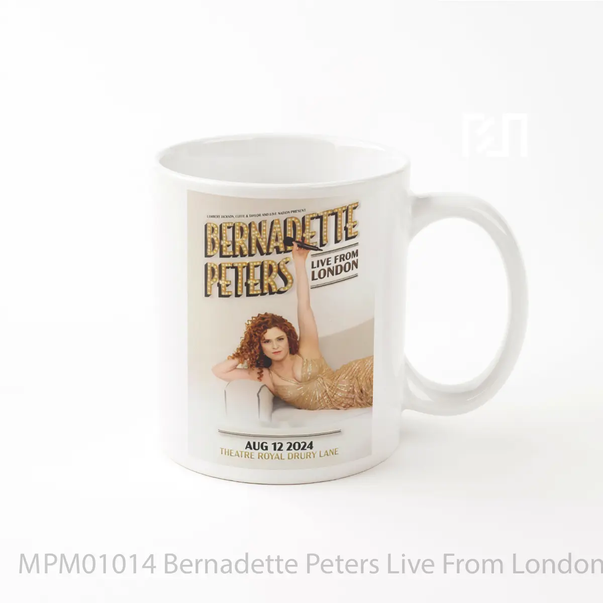 Mug Bernadette Peters Live From London 2024 Tour MPM01014
