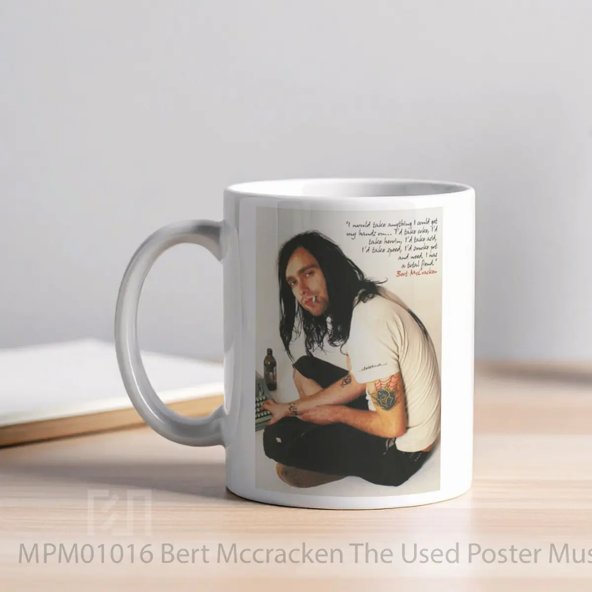 Mug Bert Mccracken The Used MPM01016 - All-side / Desain
