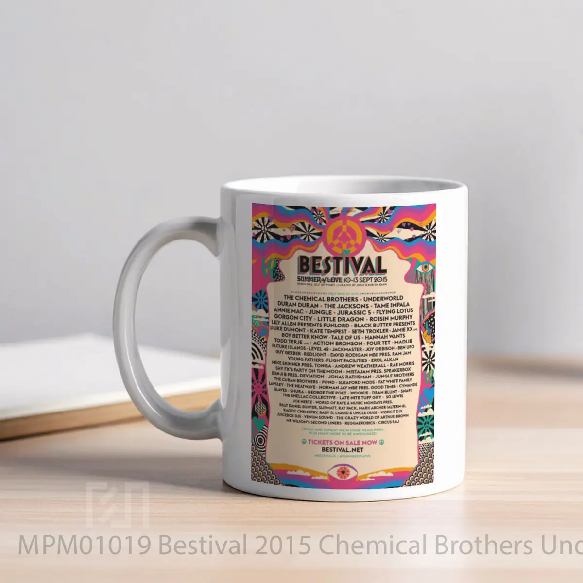 Mug Bestival 2015 Chemical Brothers Underworld MPM01019 - All-side / Desain