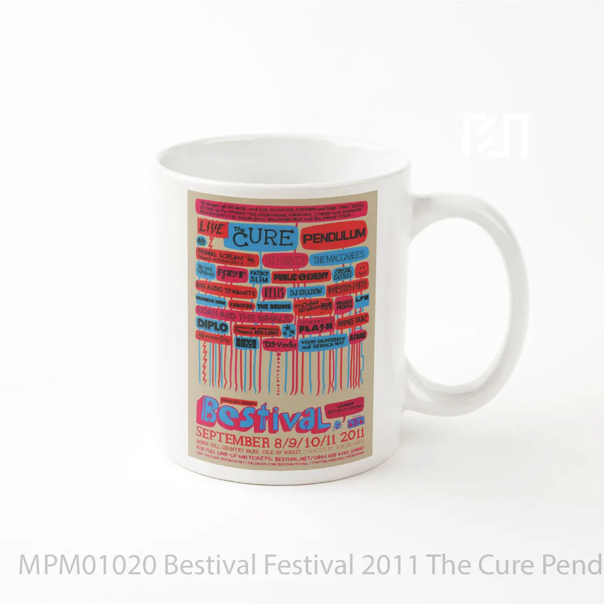 Mug Bestival Festival 2011 The Cure Pendulum Primal Scream MPM01020
