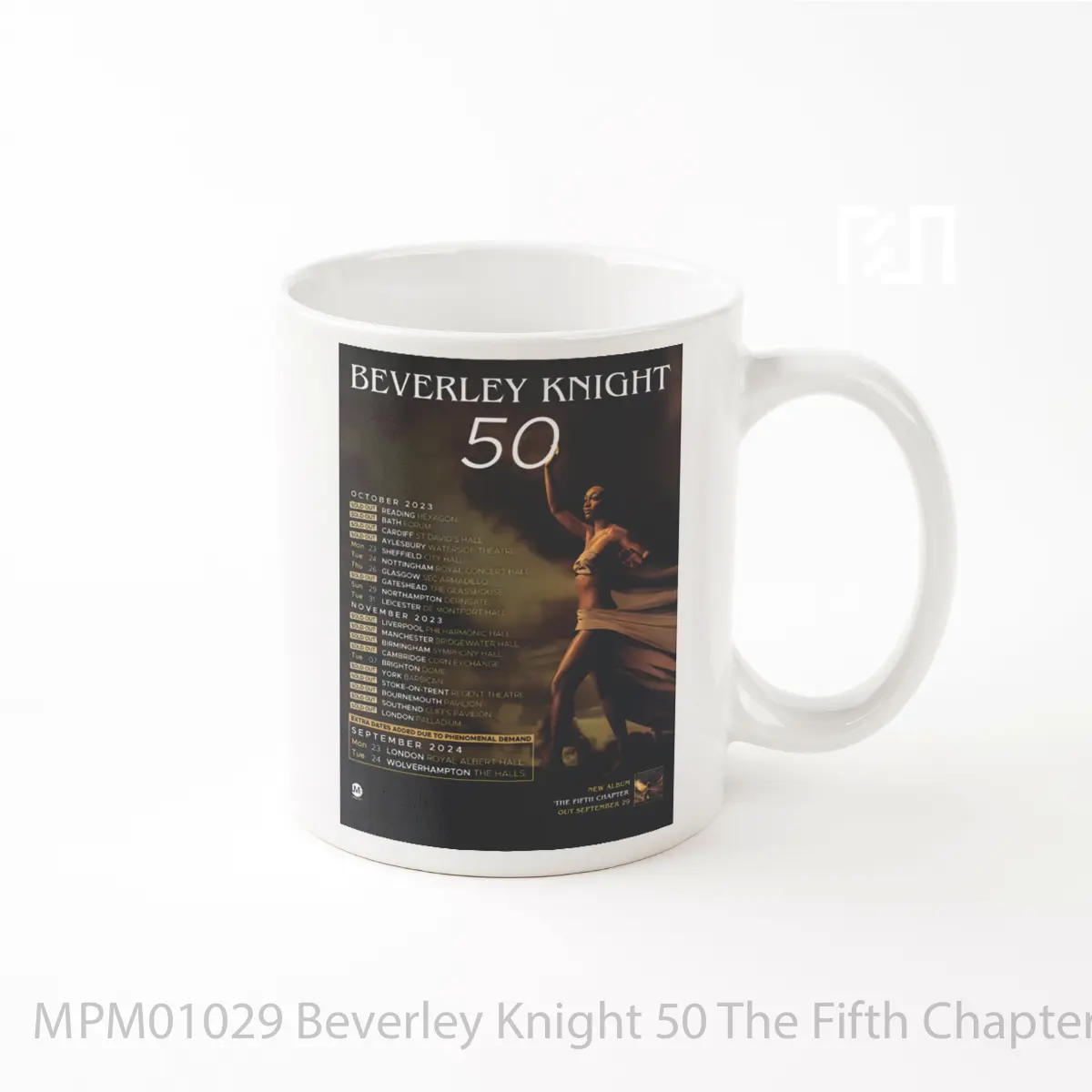 Mug Beverley Knight 50 The Fifth Chapter Uk Tour 2023 MPM01029