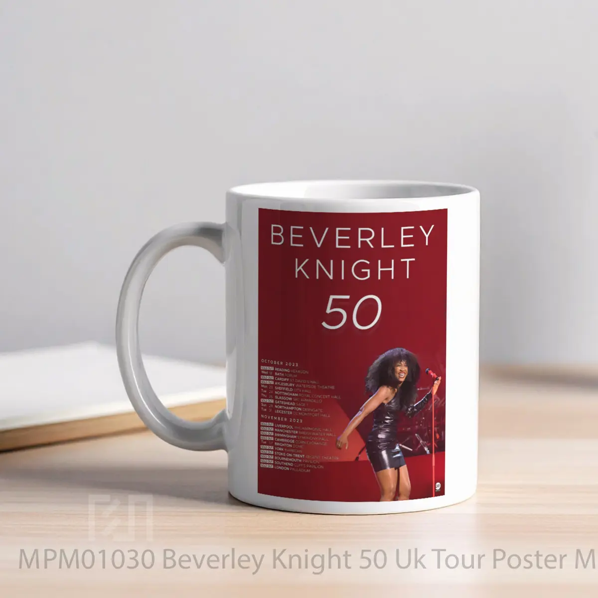 Mug Beverley Knight 50 Uk Tour MPM01030 - All-side / Desain