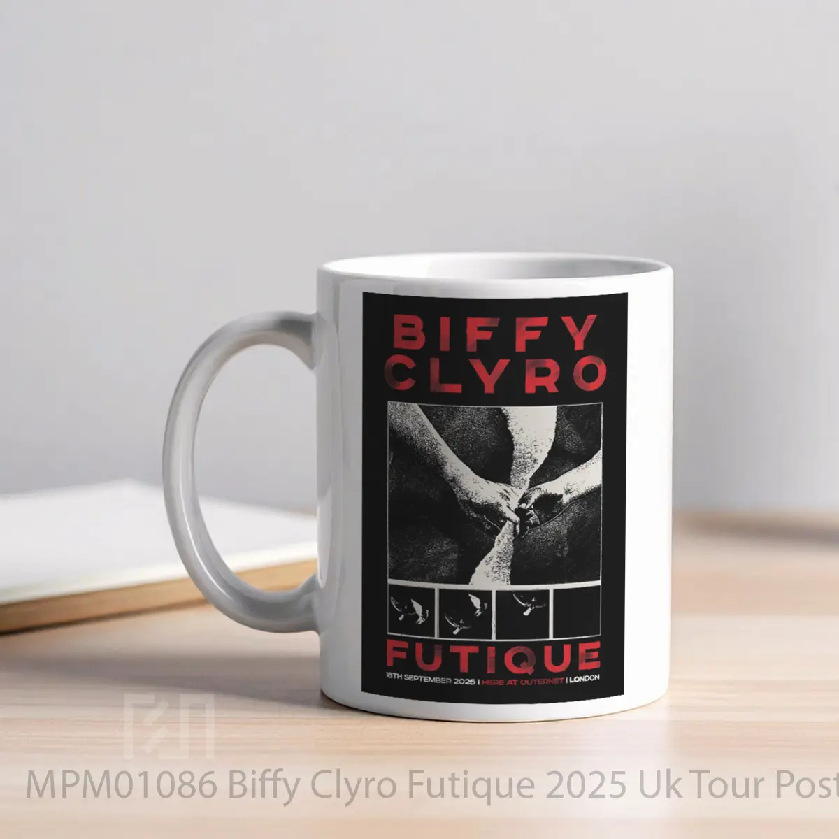 Mug Biffy Clyro Futique 2025 Uk Tour MPM01086 - All-side / Desain