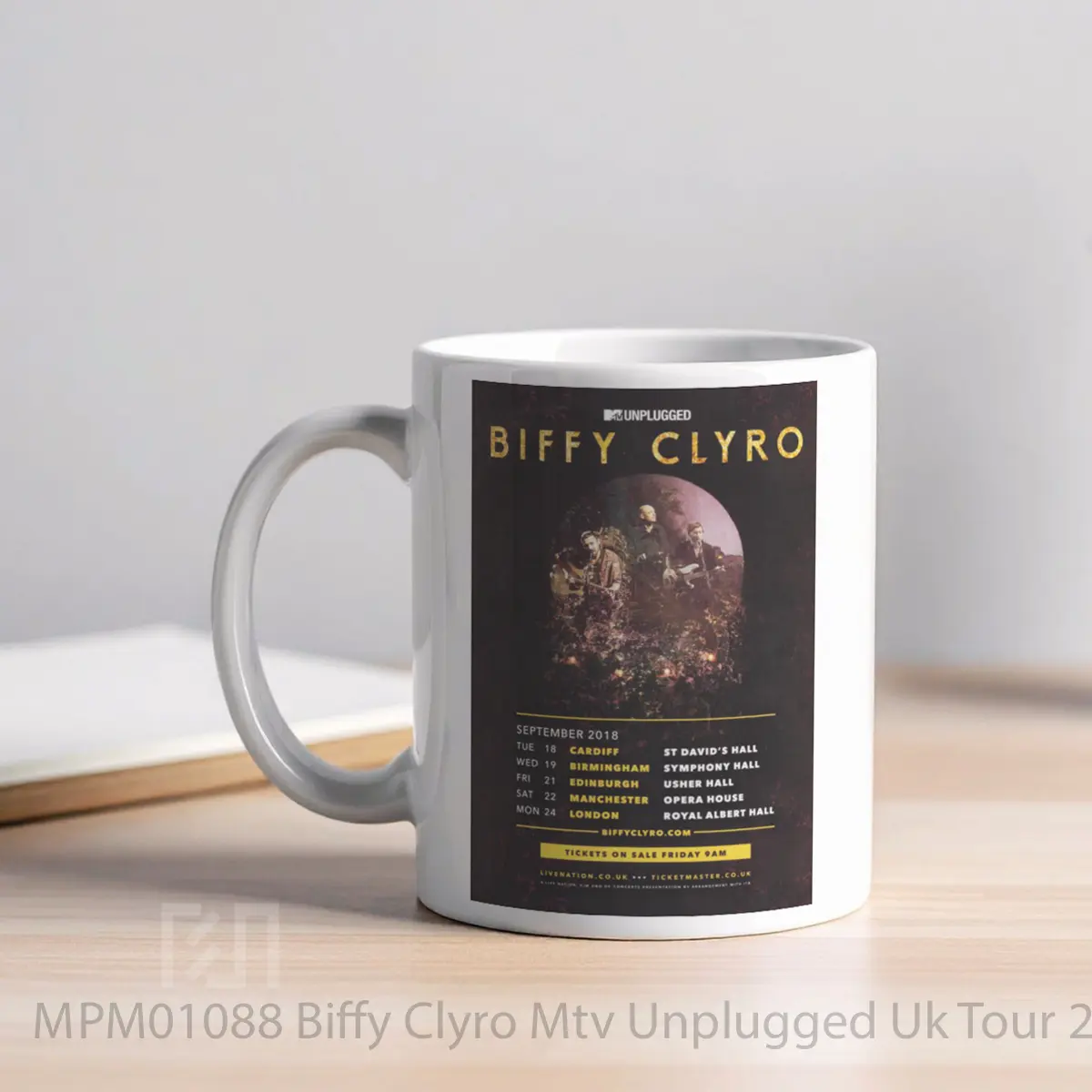 Mug Biffy Clyro Mtv Unplugged Uk Tour 2018 MPM01088 - All-side / Desain