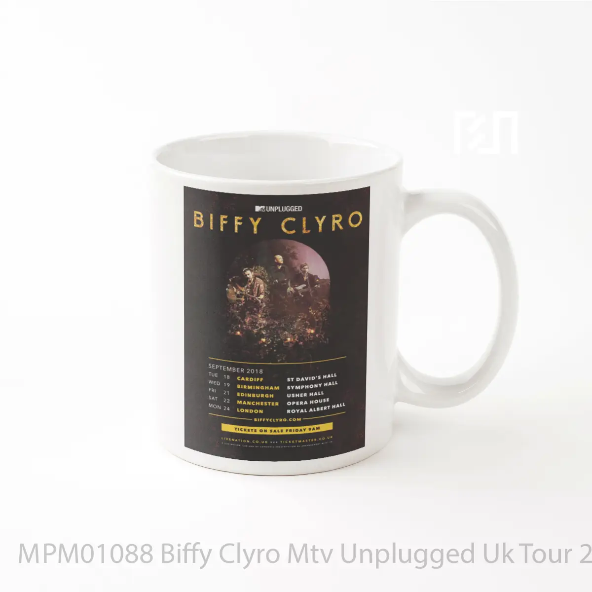 Mug Biffy Clyro Mtv Unplugged Uk Tour 2018 MPM01088