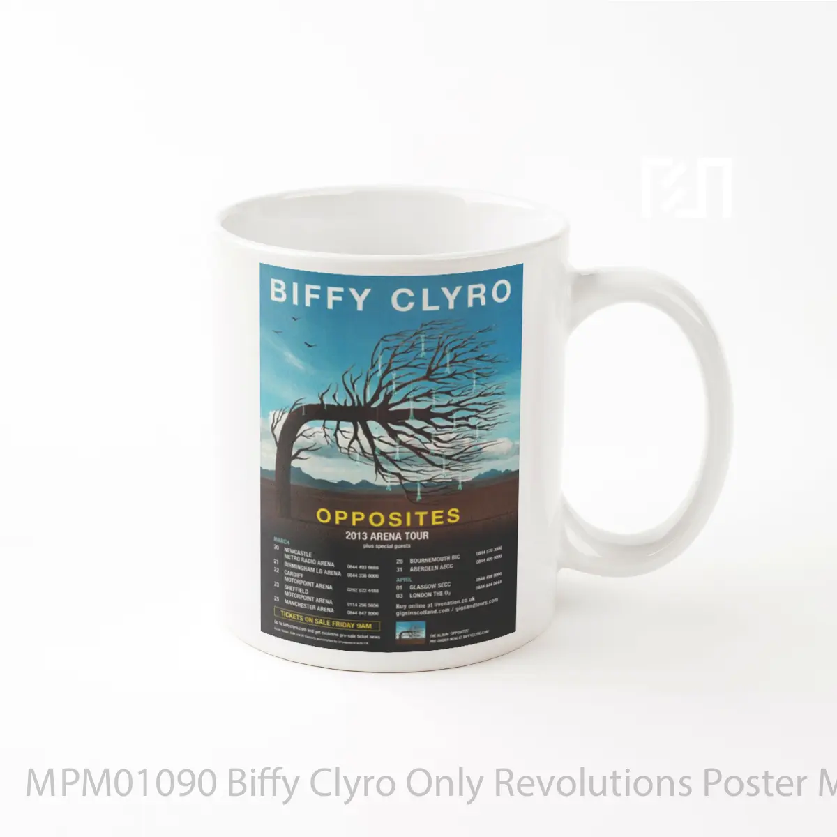 Mug Biffy Clyro Only Revolutions MPM01090