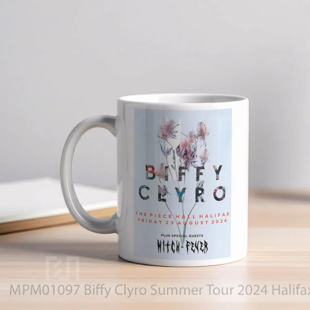 Mug Biffy Clyro Summer Tour 2024 Halifax The Piece Hall MPM01097 - All-side / Desain