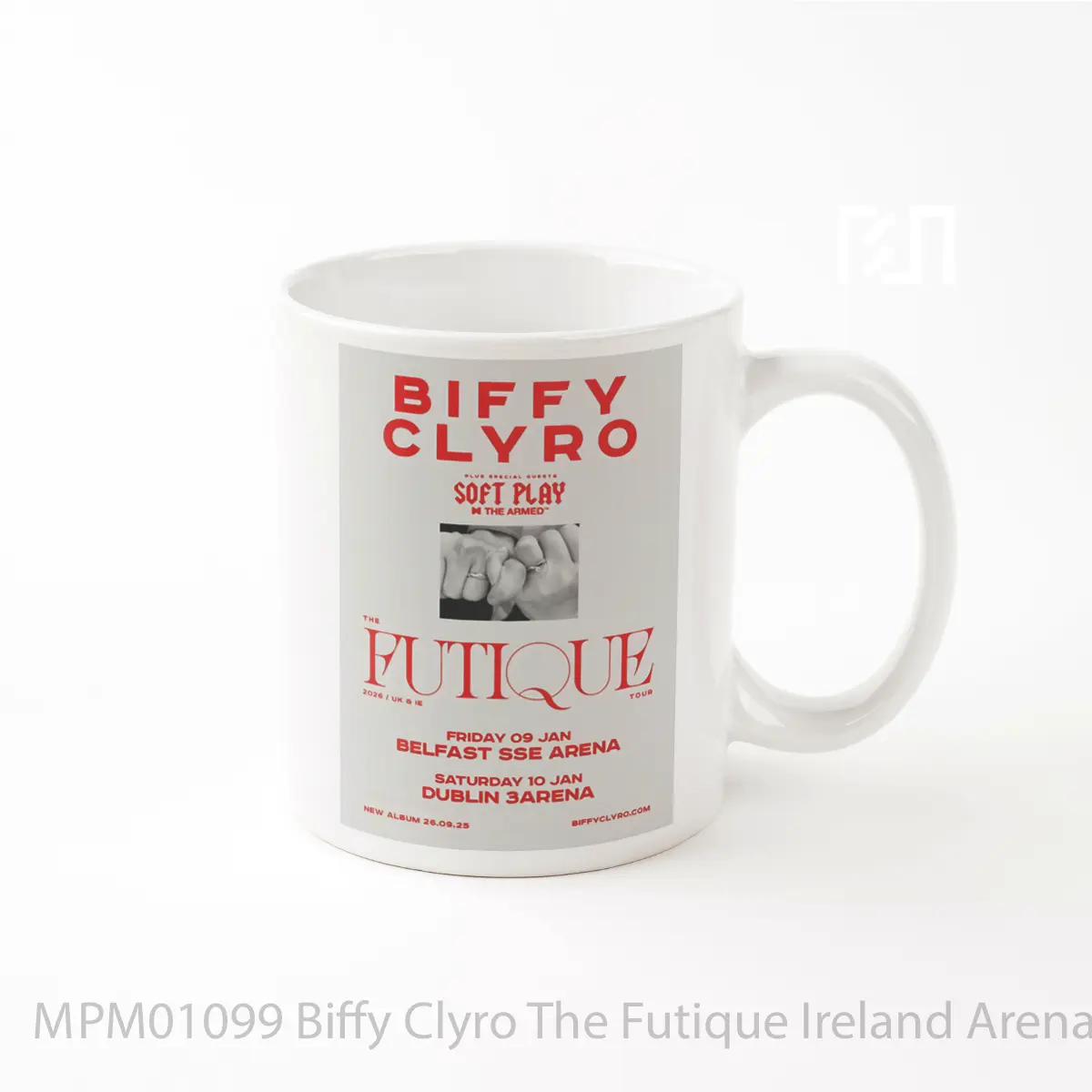 Mug Biffy Clyro The Futique Ireland Arena Tour 2026 Dublin MPM01099