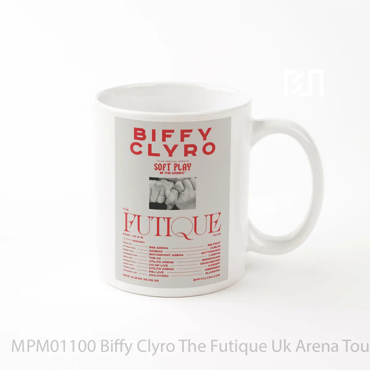 Mug Biffy Clyro The Futique Uk Arena Tour 2026 MPM01100