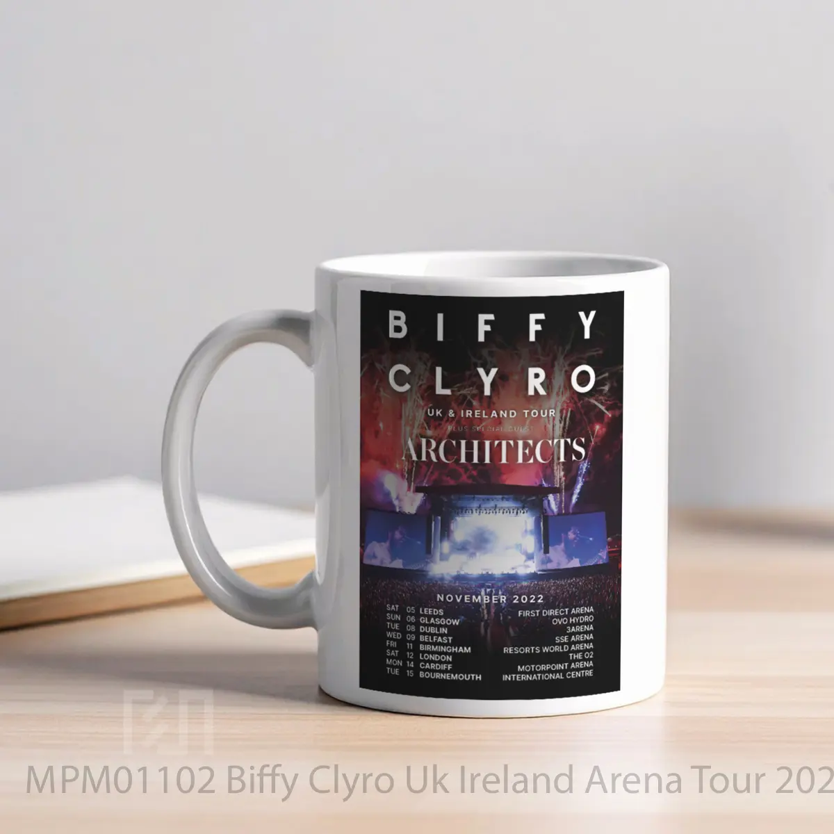 Mug Biffy Clyro Uk Ireland Arena Tour 2022 MPM01102 - All-side / Desain