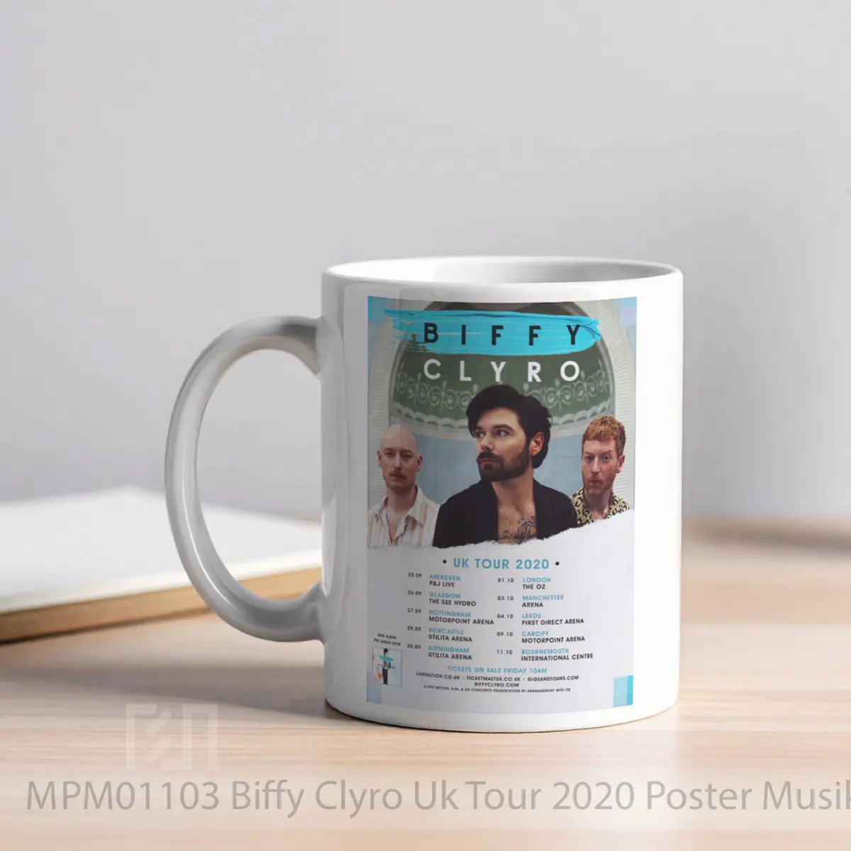 Mug Biffy Clyro Uk Tour 2020 MPM01103 - All-side / Desain