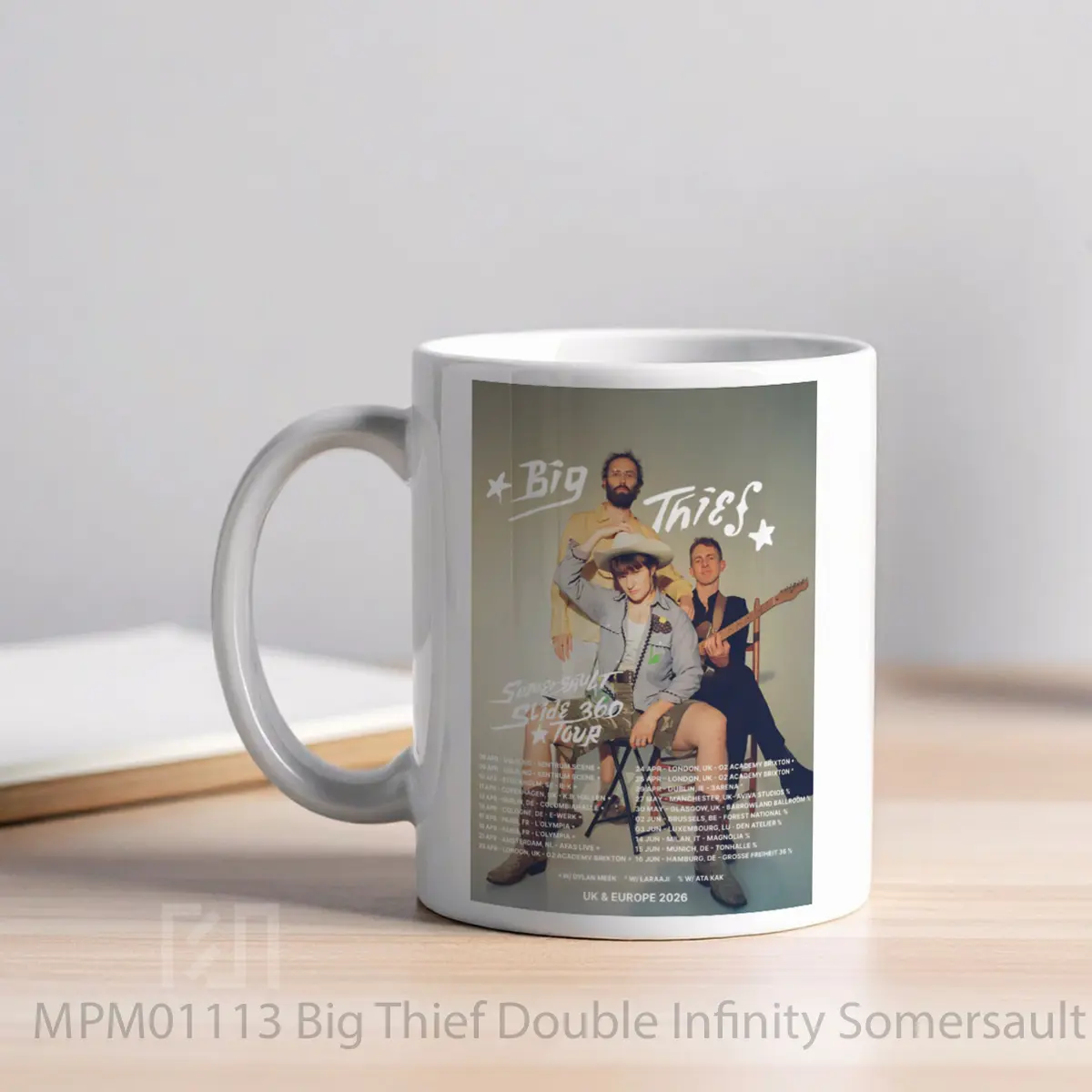 Mug Big Thief Double Infinity Somersault Slide 2025 Tour MPM01113 - All-side / Desain