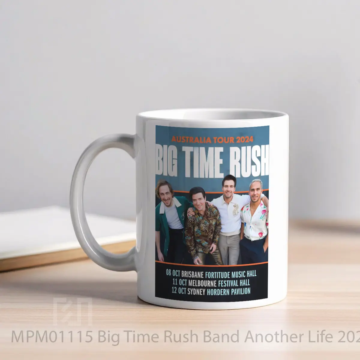 Mug Big Time Rush Band Another Life 2024 Australia T MPM01115 - All-side / Desain