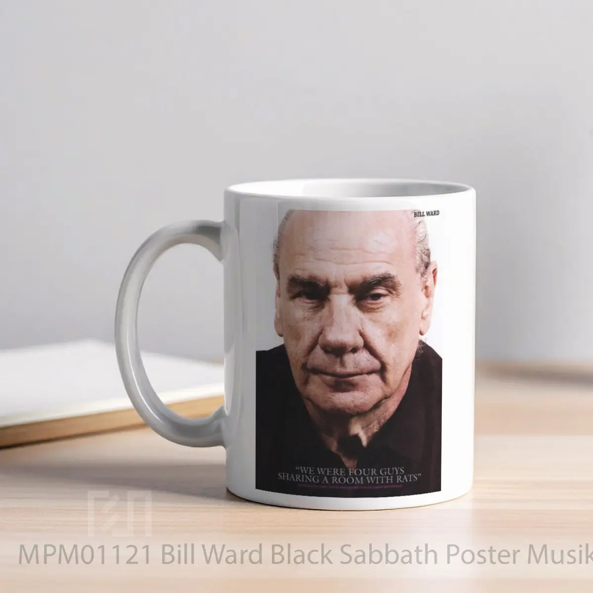 Mug Bill Ward Black Sabbath MPM01121 - All-side / Desain