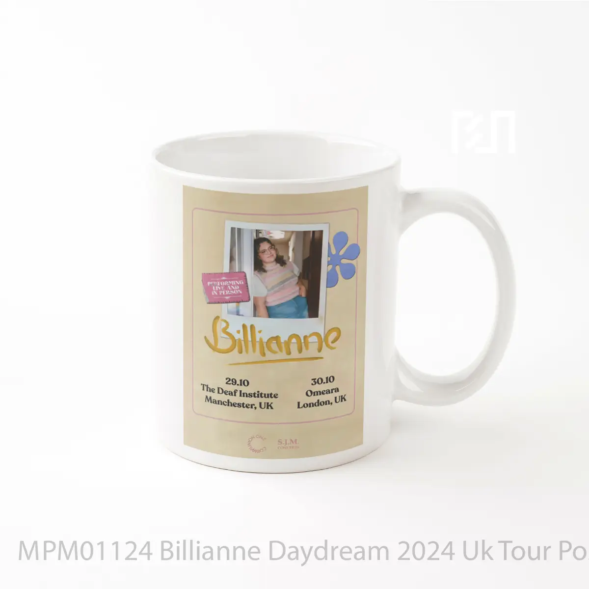 Mug Billianne Daydream 2024 Uk Tour MPM01124