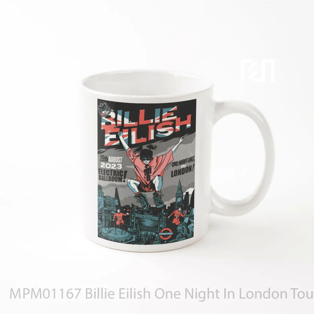 Mug Billie Eilish One Night In London Tour 2023 MPM01167