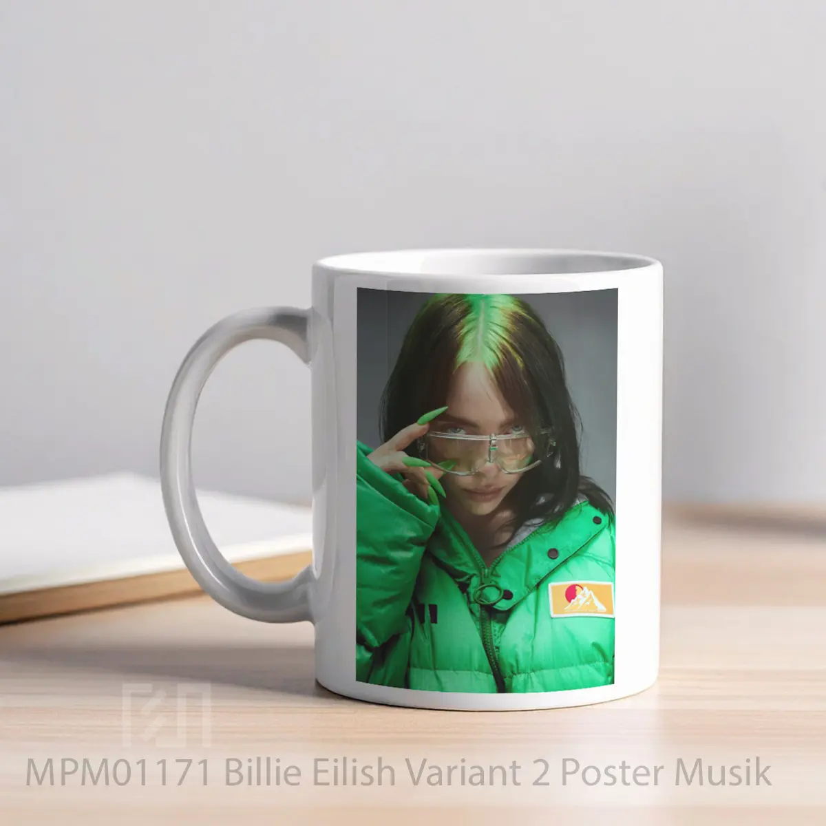 Mug Billie Eilish Variant 2 MPM01171 - All-side / Desain