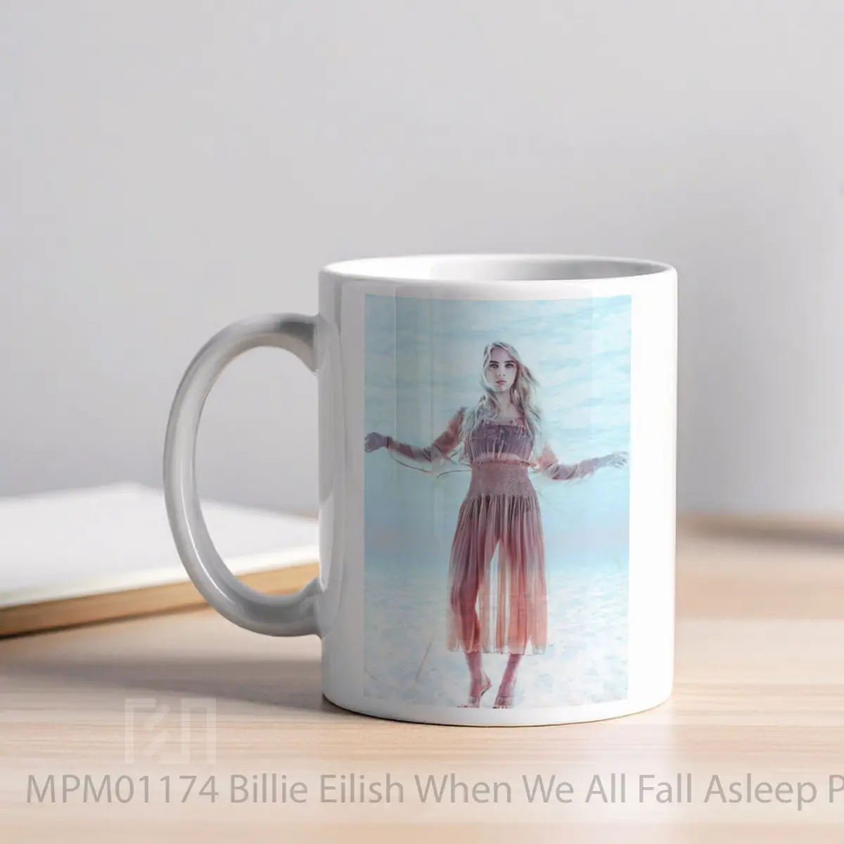Mug Billie Eilish When We All Fall Asleep Print MPM01174 - All-side / Desain