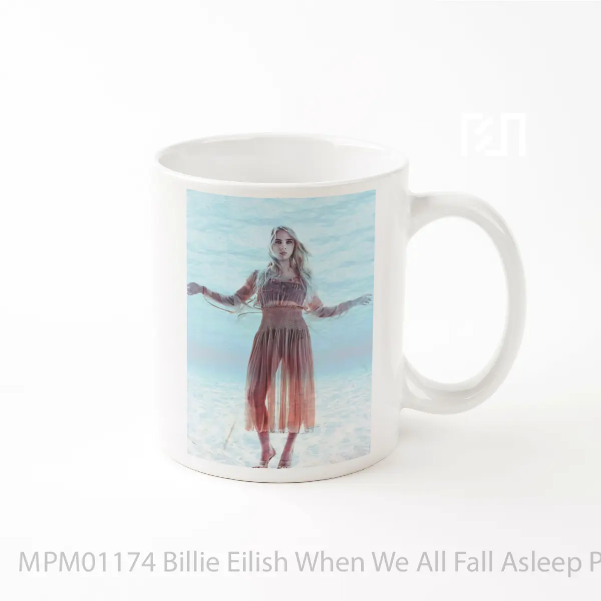 Mug Billie Eilish When We All Fall Asleep Print MPM01174